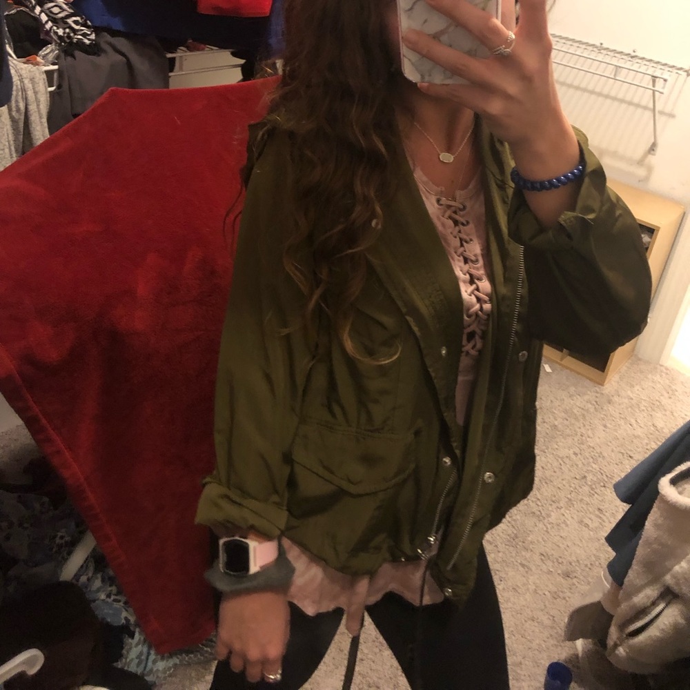 Green jacket